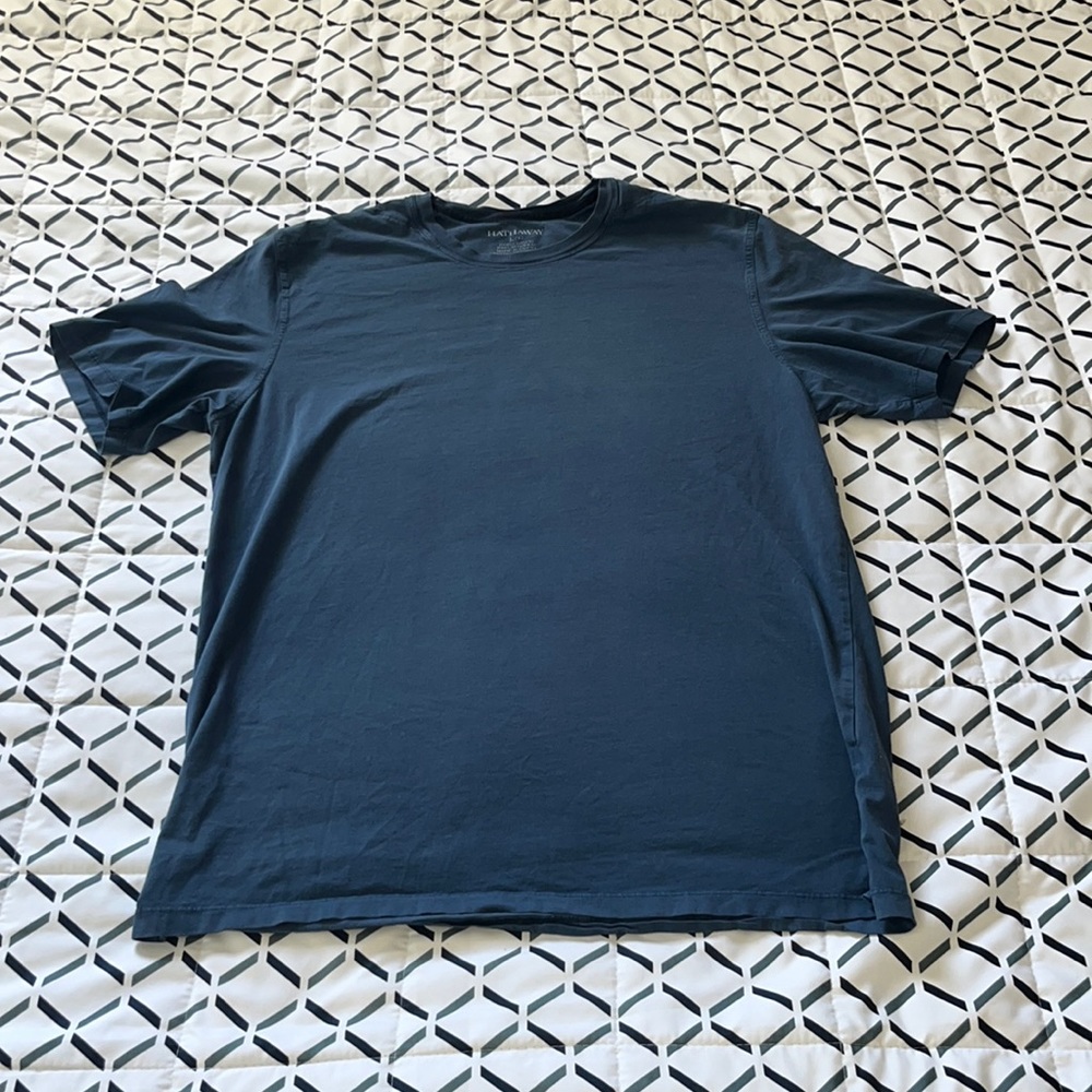 VINTAGE Hathaway Blue T shirt.